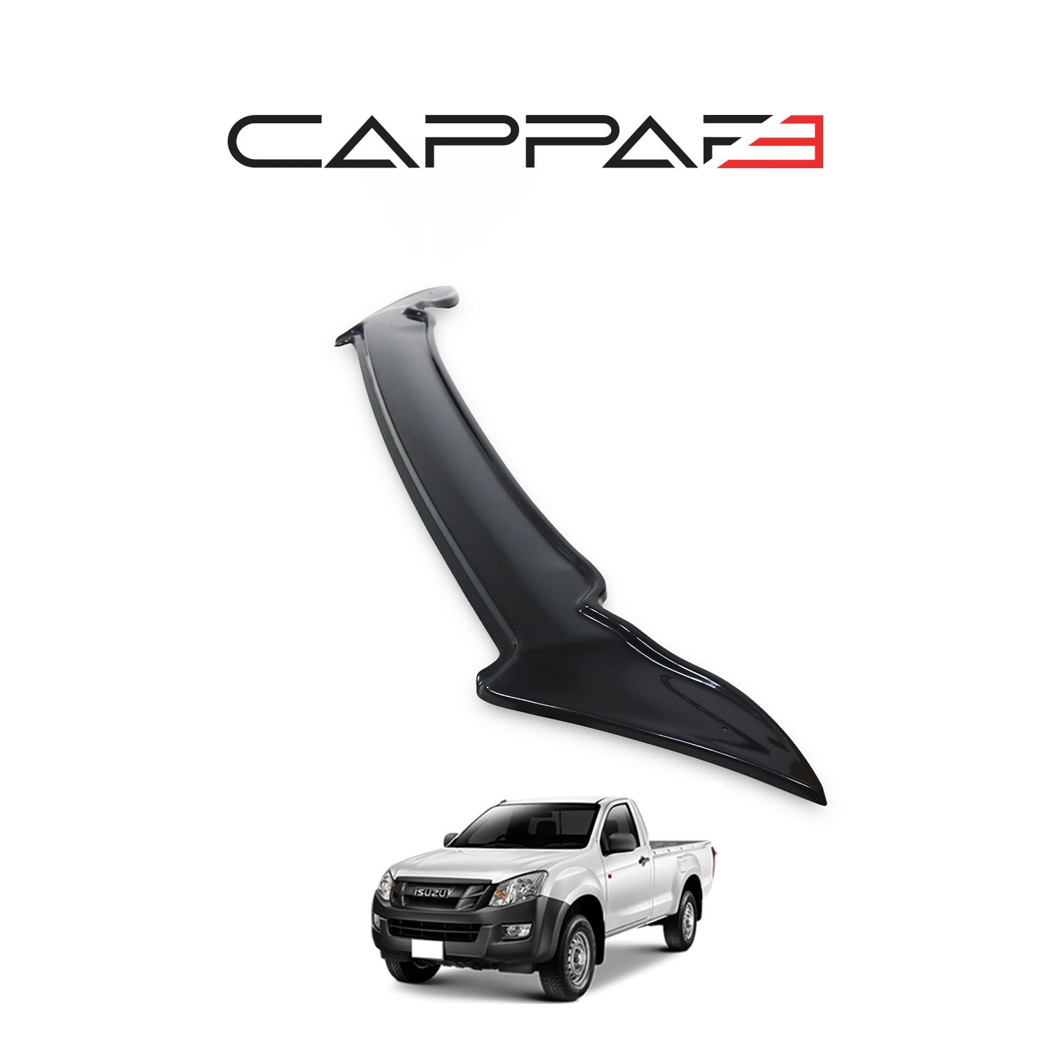 Isuzu D-Max 2012 - 2017 Bonnet Deflector 4mm