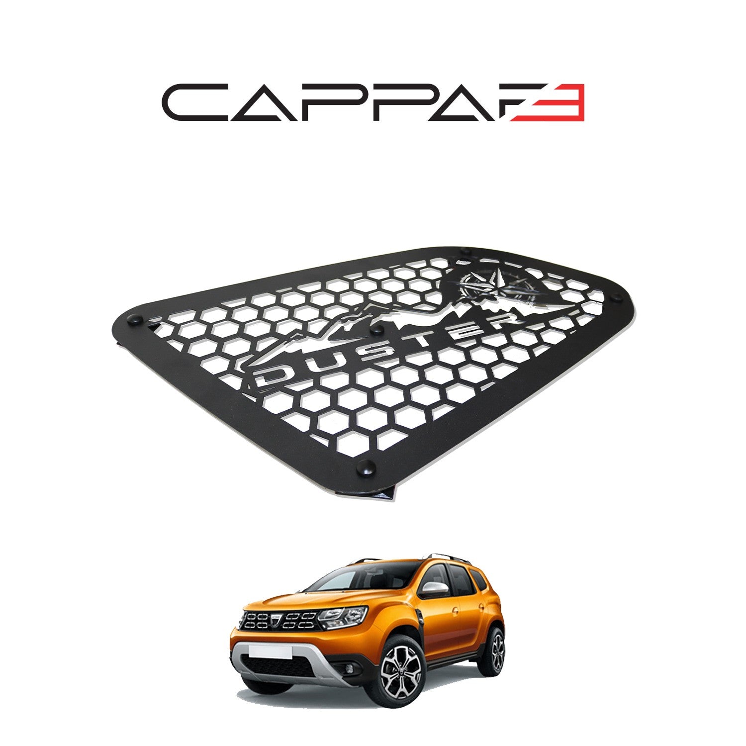 Dacia Duster 2018 - 2024 Metal Quarter Window 2pcs