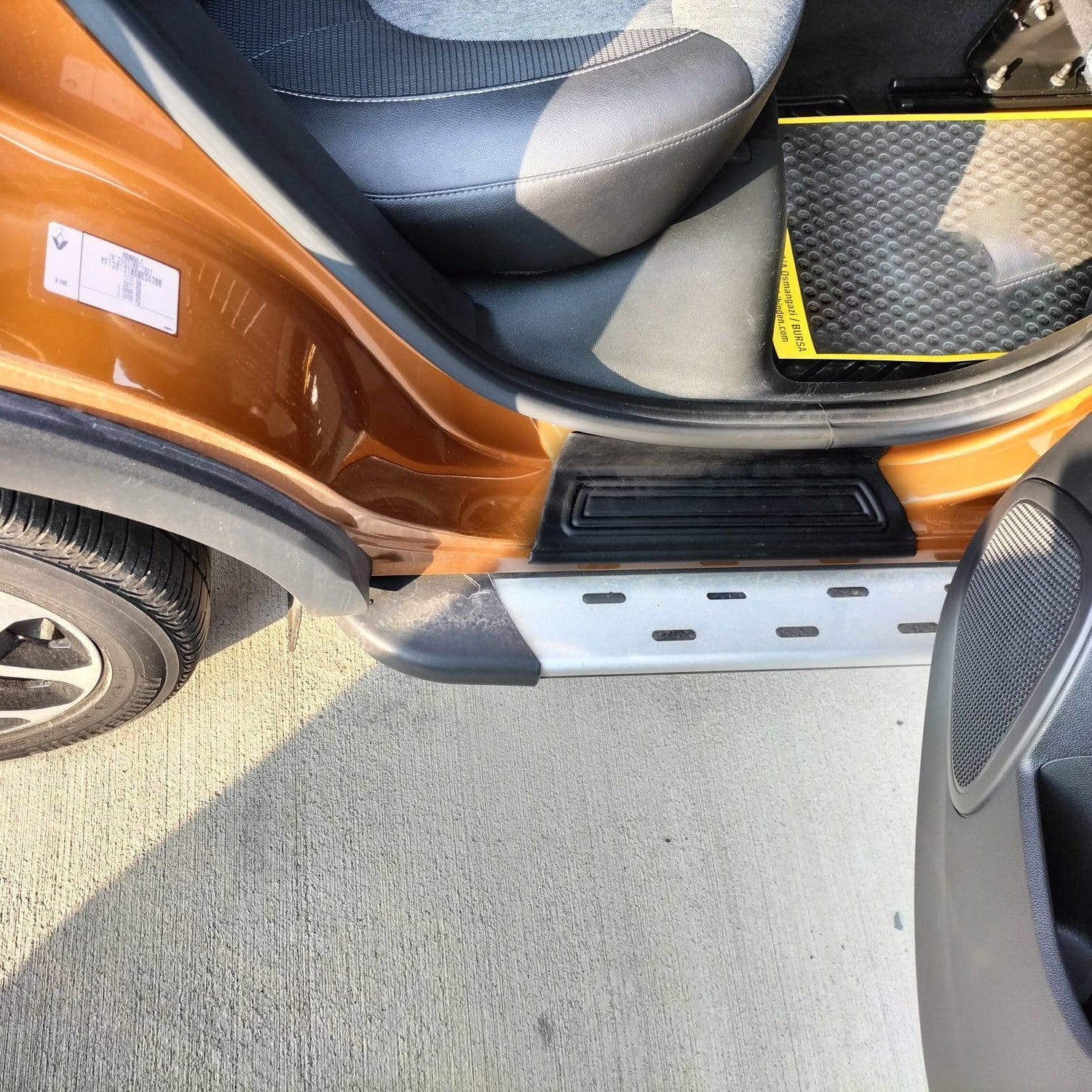 Renault Capture 2013 - 2019 Door Sill Protector 4pcs