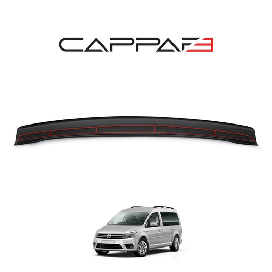 Volkswagen Caddy 2015 - 2020 Rear Bumper Sill Protector Gloss