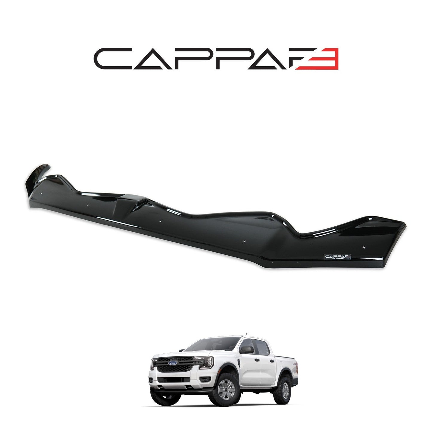 Ford Ranger 2023 Onwards Bonnet Deflector