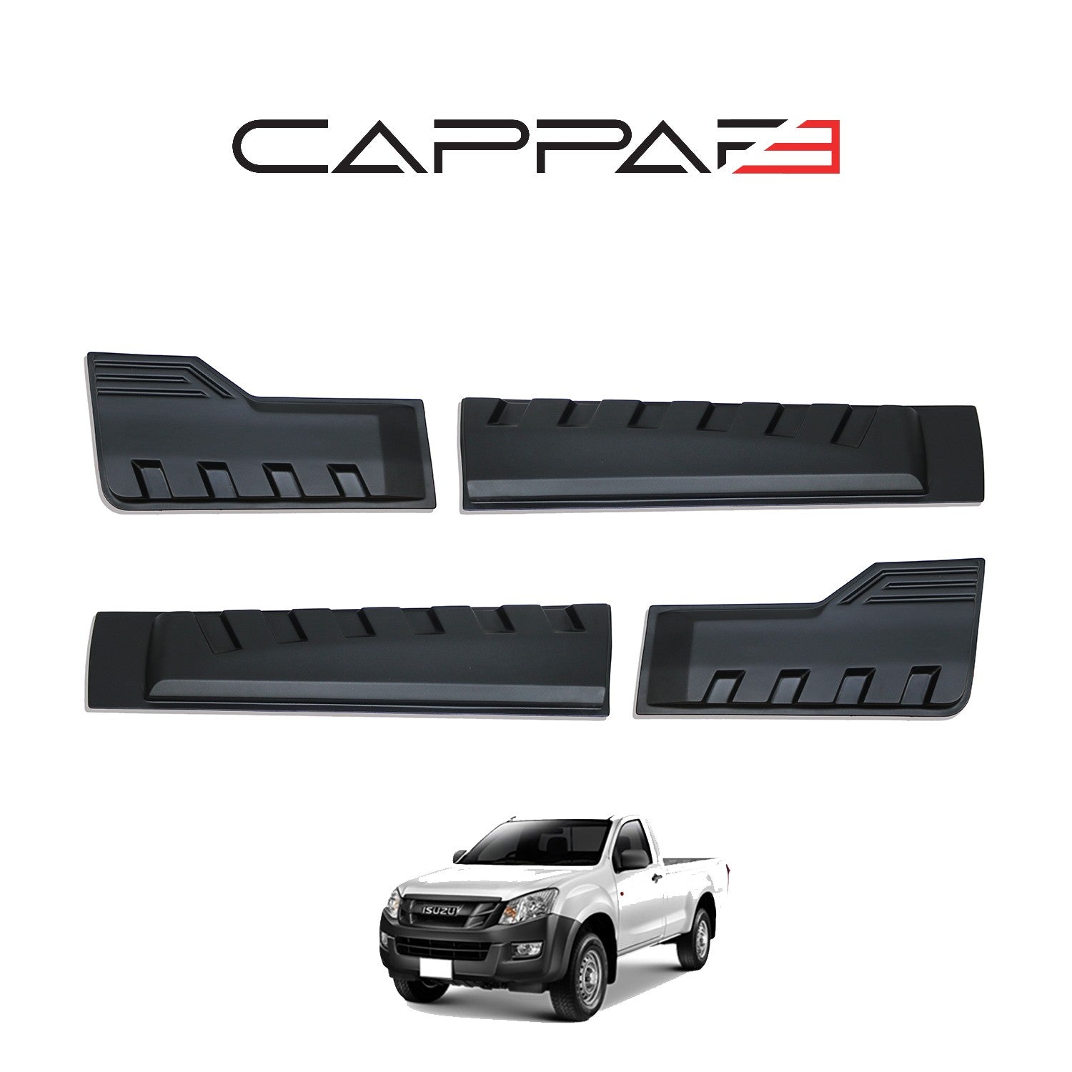 Isuzu D-Max 2012 - 2017 Fender Flares 4pcs