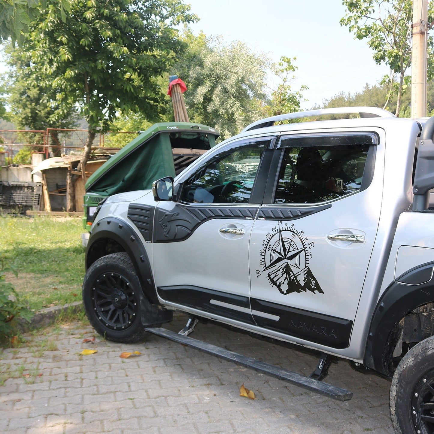 Nissan Navara 2016 - 2021 Rear Bumper Sill Protector