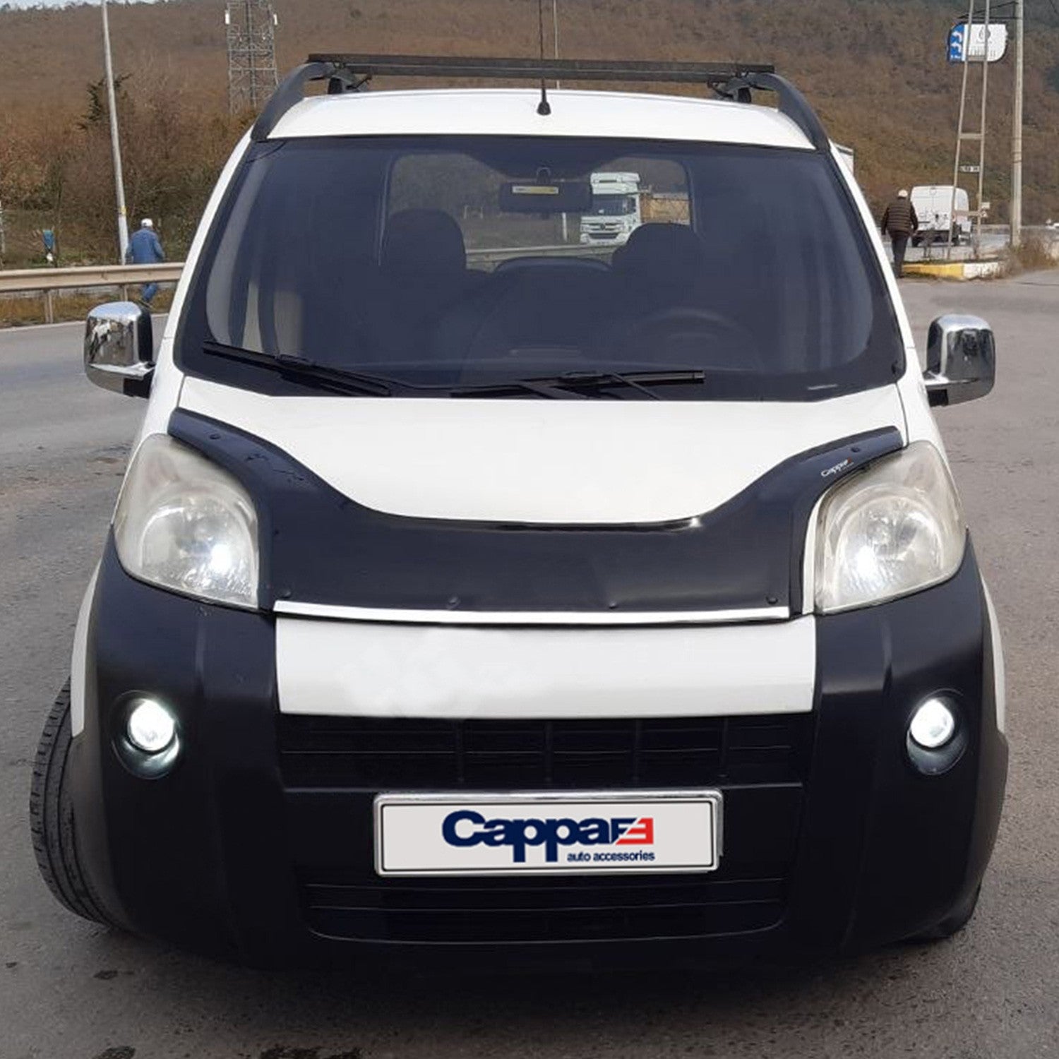 Citroen Nemo 2007 - 2016 Bonnet Deflector 3mm