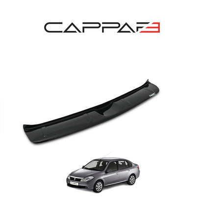 Renault Symbol 2009 - 2013 Rear Bumper Sill Protector Gloss