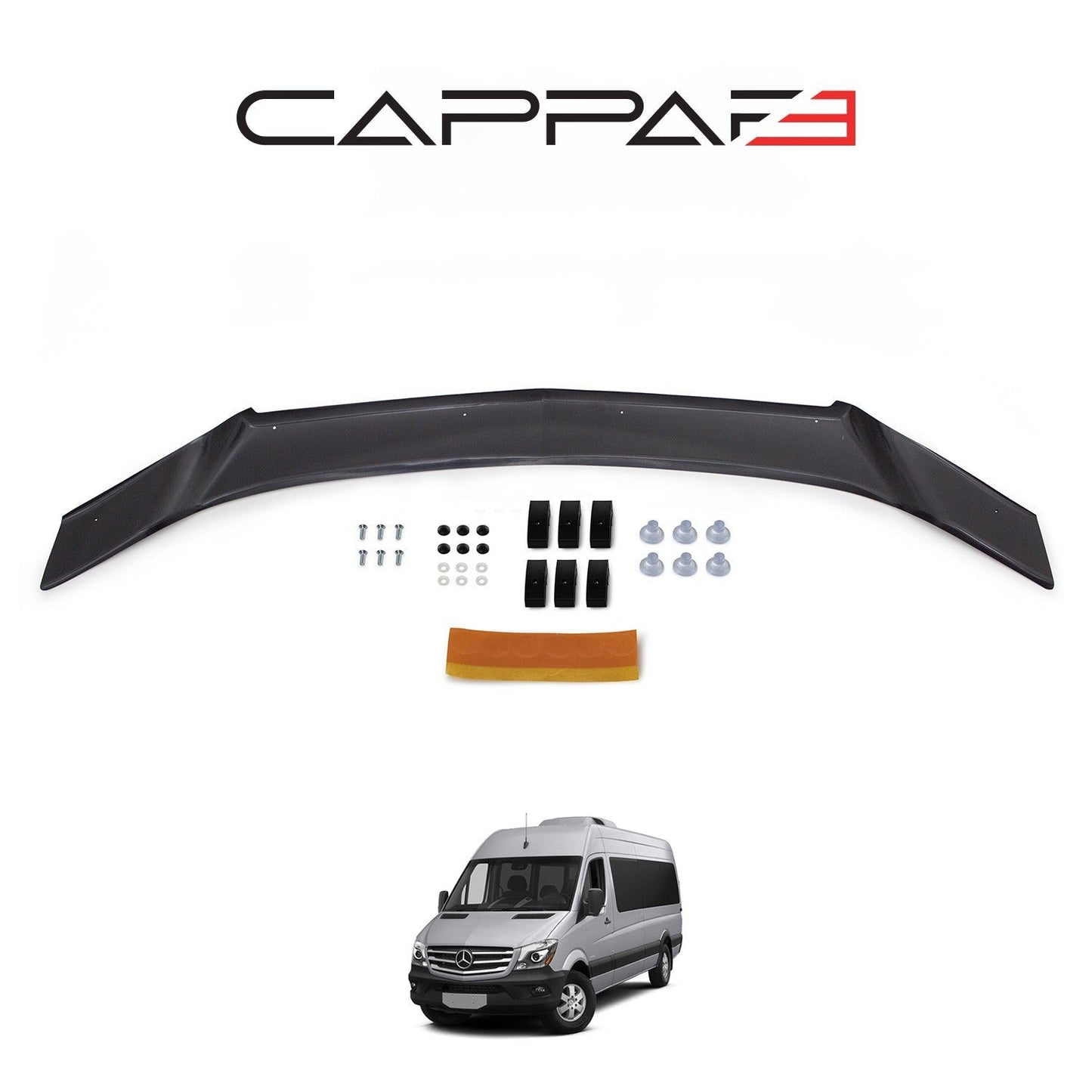 Mercedes Sprinter 2014 - 2017 Bonnet Deflector 4mm