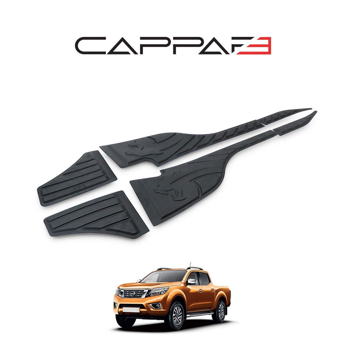 Nissan Navara 2016 - 2021 Rear Bumper Sill Protector