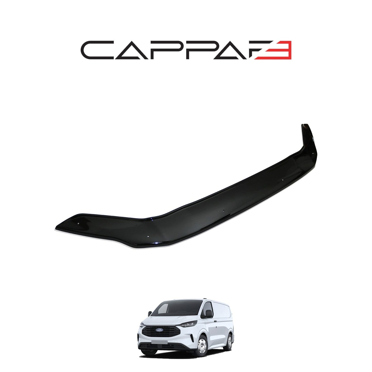 Ford Custom 2023 Onwards Bonnet Deflector 4mm