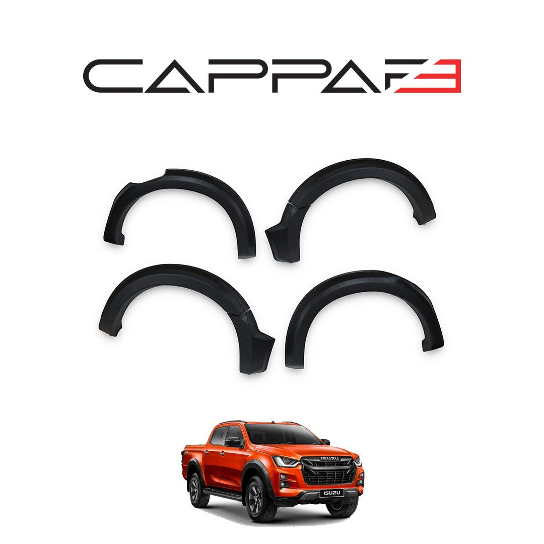 Isuzu D-Max 2020 Onwards Fender Flares 6pcs