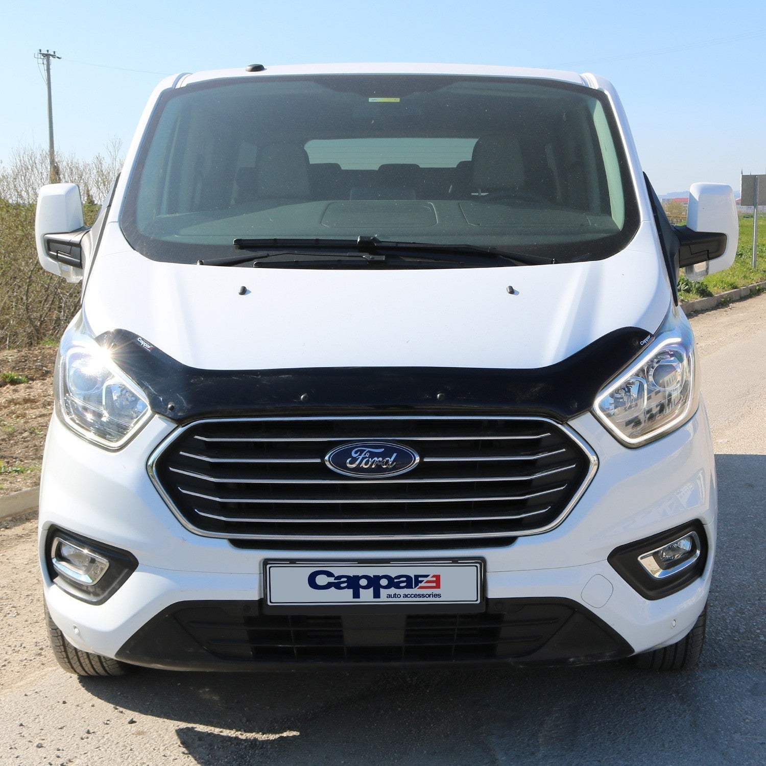 Ford Custom 2018 - 2022 Bonnet Deflector 3mm