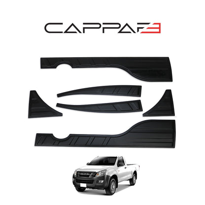 Isuzu D-Max 2012 - 2017 Rear Bumper Sill Protector 6pcs