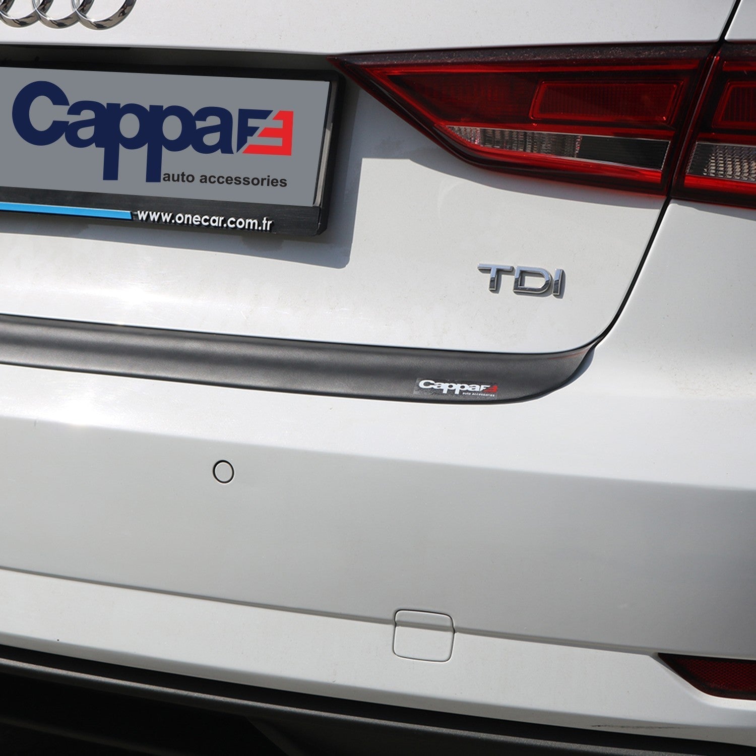 Audi A3 2016 - 2020 Rear Bumper Sill Protector Matt