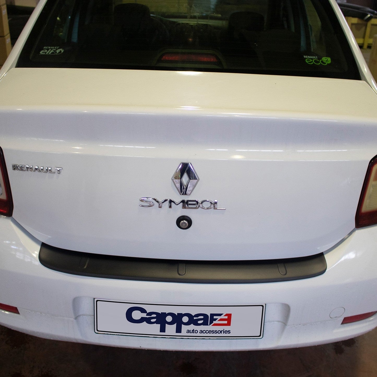 Renault Symbol 2013 Onwards Rear Bumper Sill Protector Matt