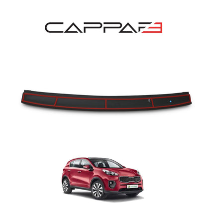 Kia Sportage 2019 - 2021 Rear Bumper Sill Protector Gloss