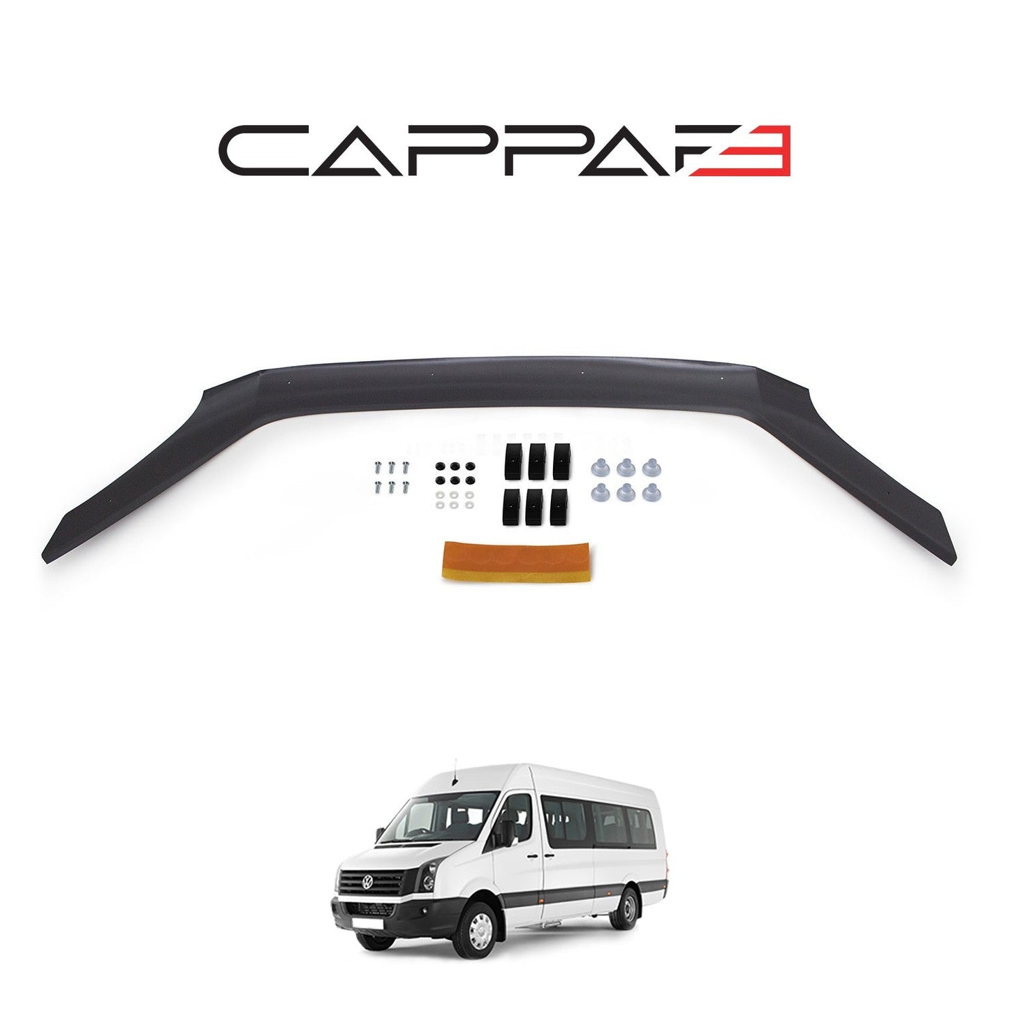 Volkswagen Crafter 2012 - 2017 Bonnet Deflector 4mm