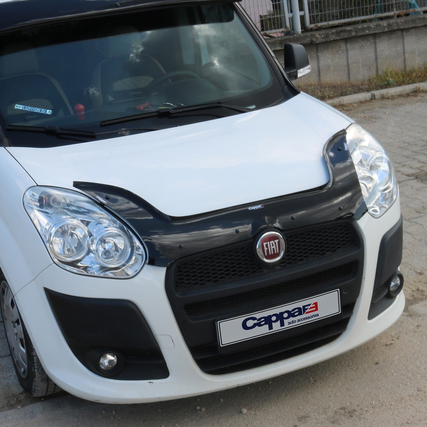 Fiat Doblo 2010 - 2015 Bonnet Deflector 4mm
