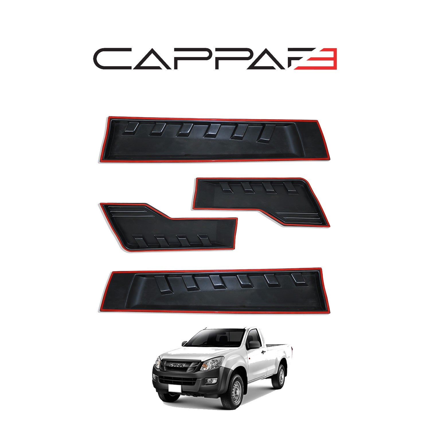 Isuzu D-Max 2012 - 2017 Fender Flares 4pcs