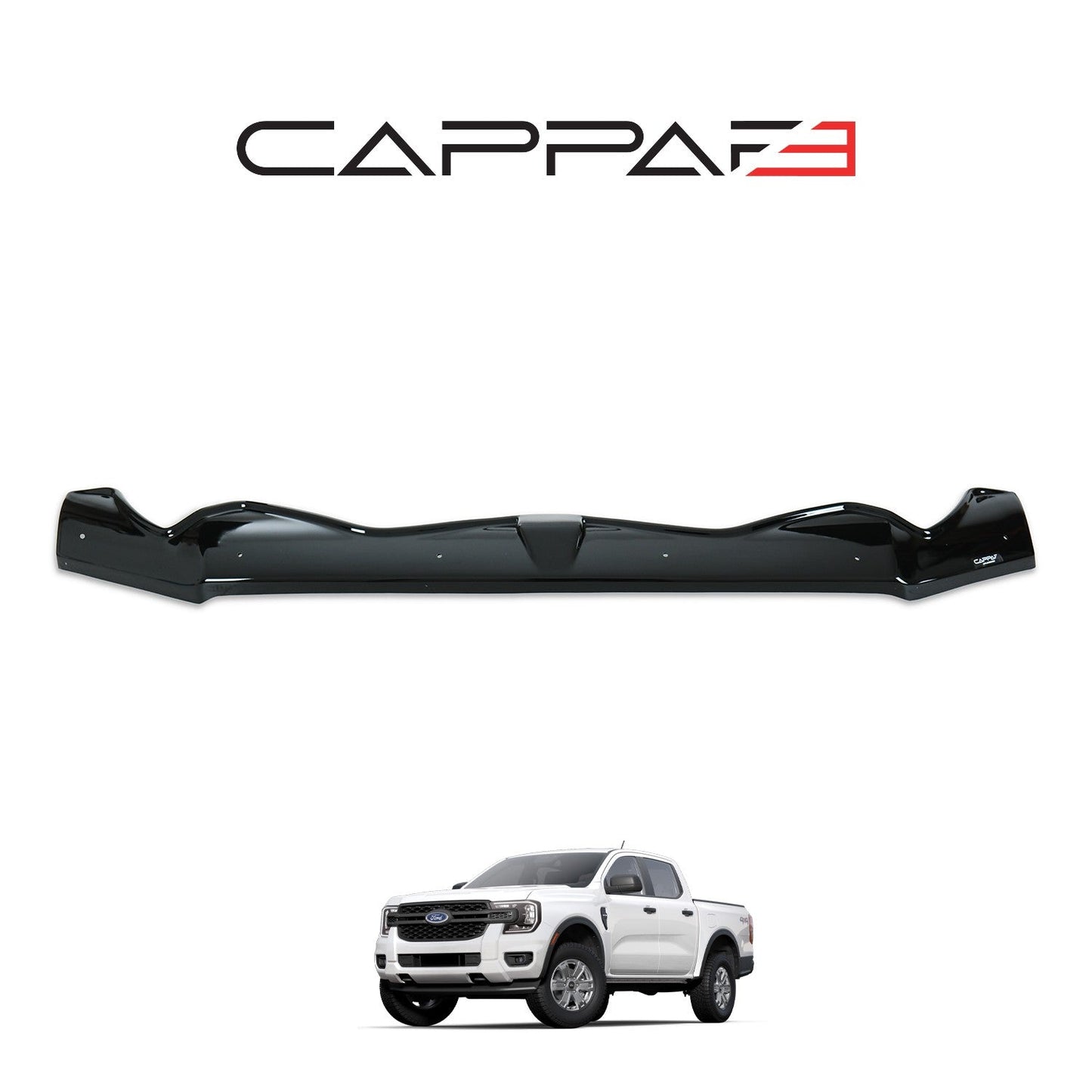 Ford Ranger 2023 Onwards Bonnet Deflector