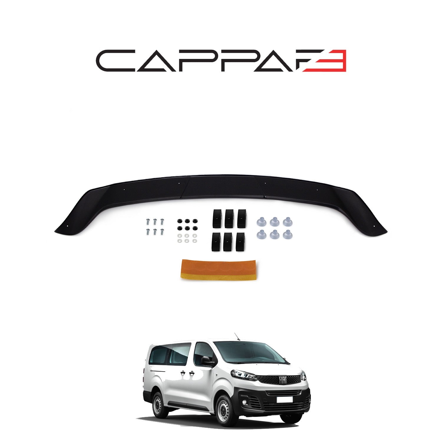 Fiat Scudo 2023 Onwards Bonnet Deflector 3mm