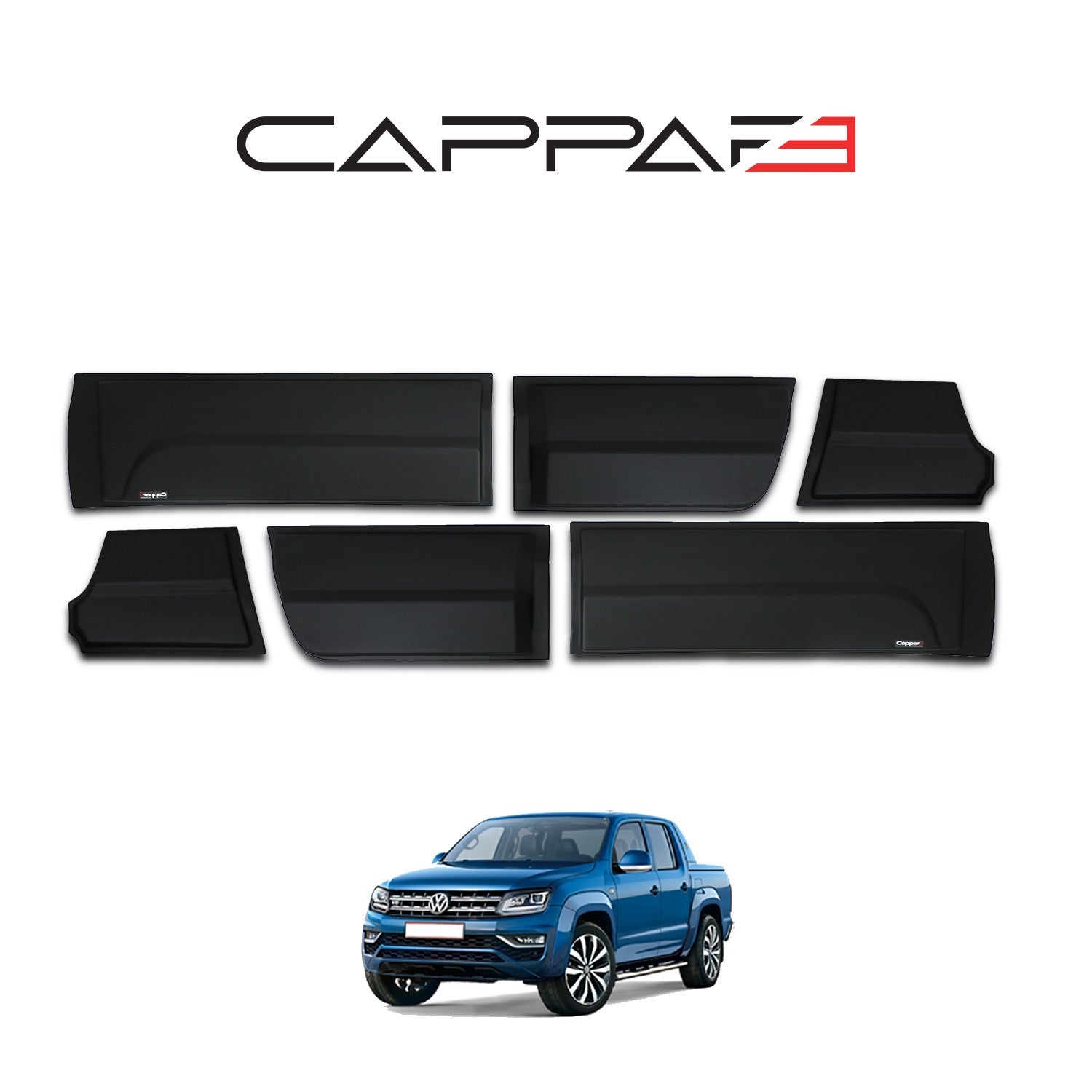 Volkswagen Amarok 2010 - 2022 Fender Flares 6pcs