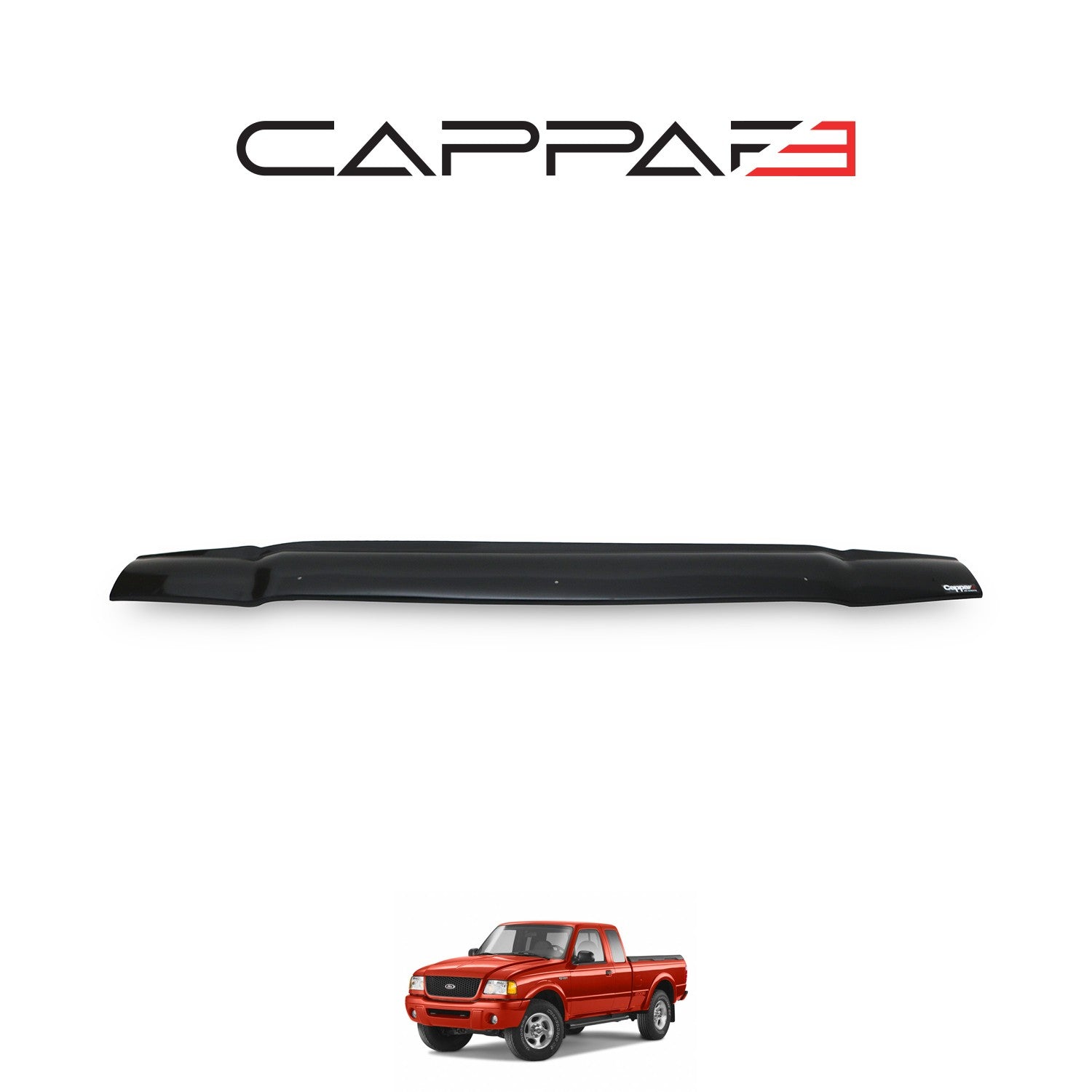 Ford Ranger 2002 - 2006 Bonnet Deflector 3mm
