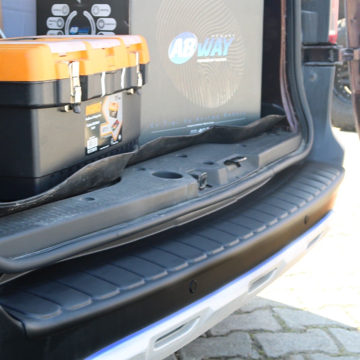 Dacia Dokker 2013 Onwards Rear Bumper Sill Protector Matt