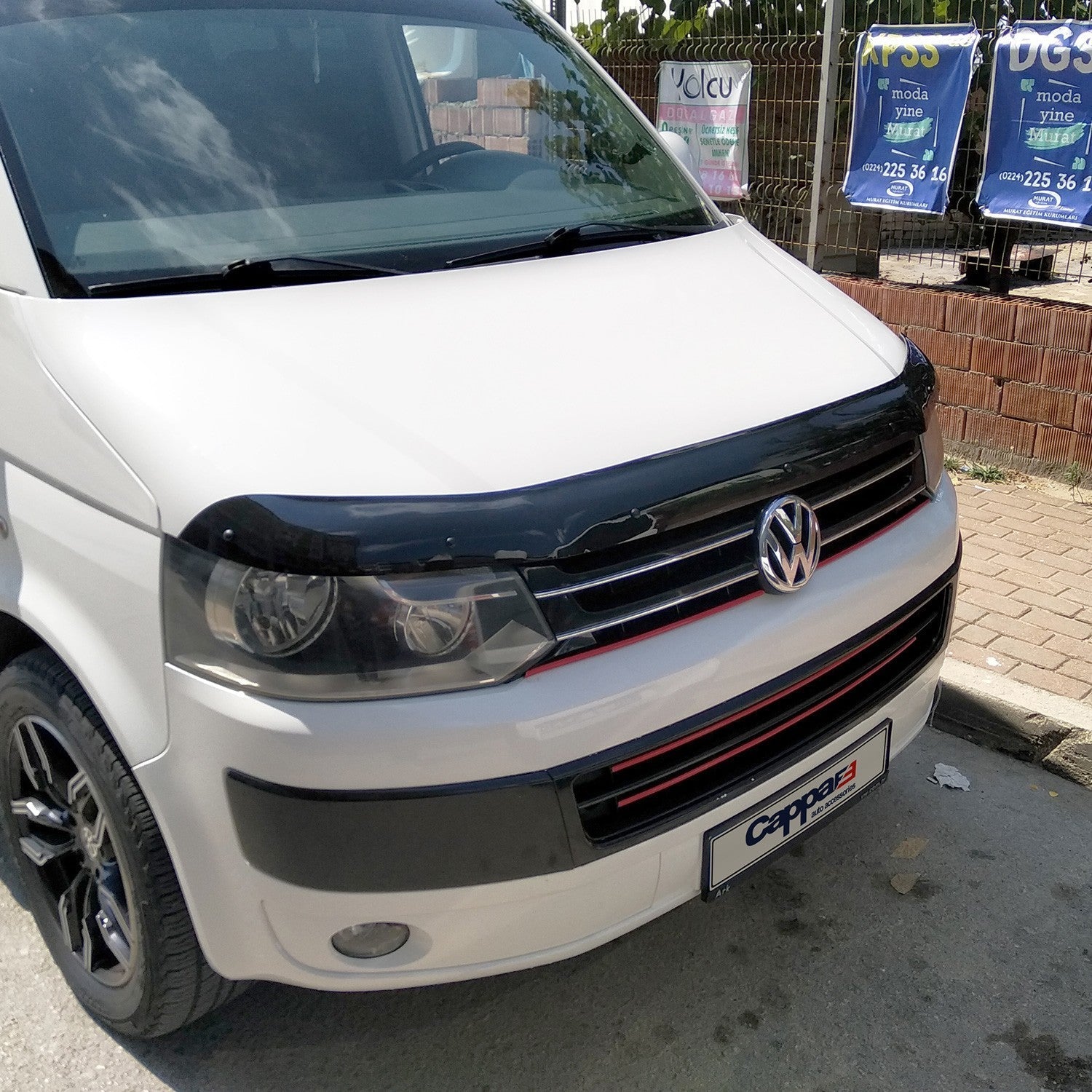 Volkswagen Transporter T5 2009 - 2014 Bonnet Deflector 4mm