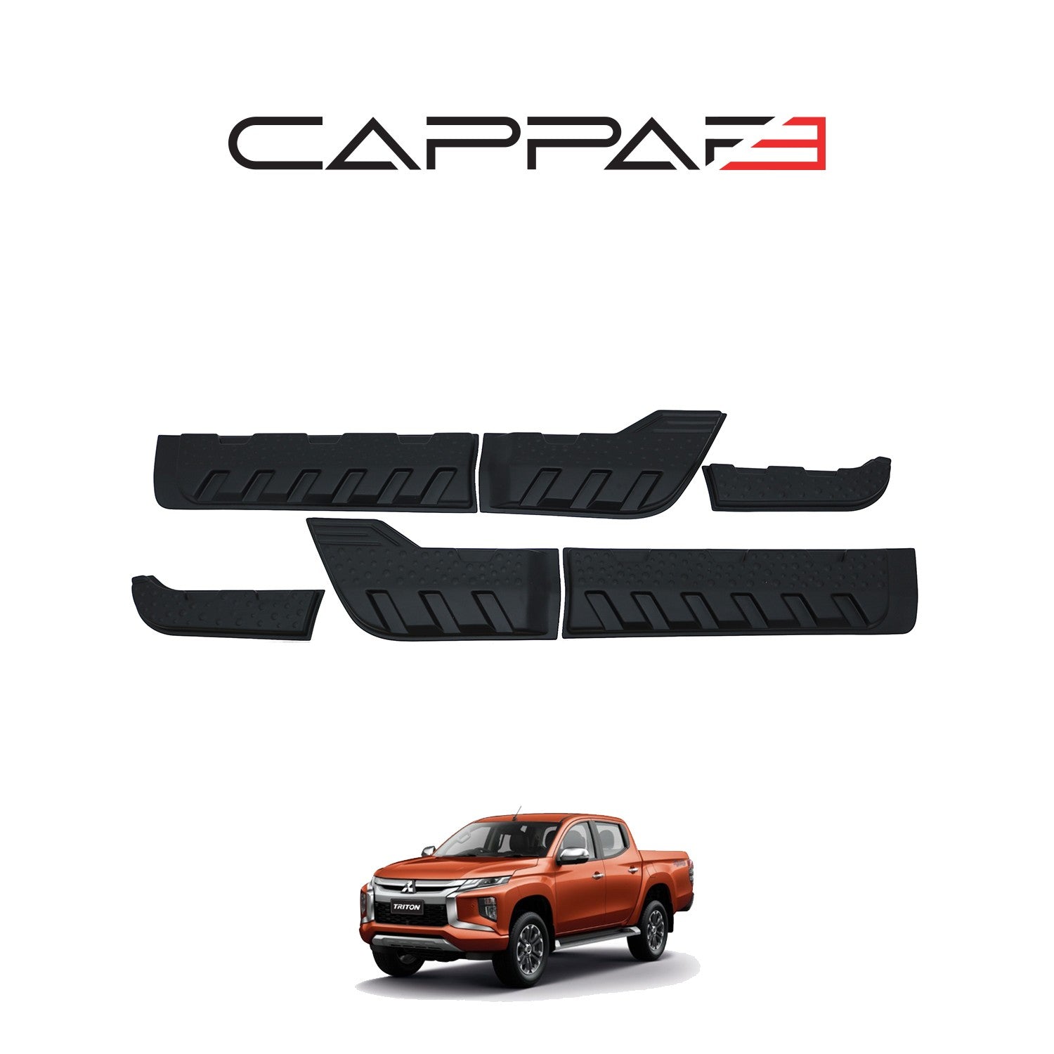 Mitsubishi L200 2019 Onwards Fender Flares 6pcs