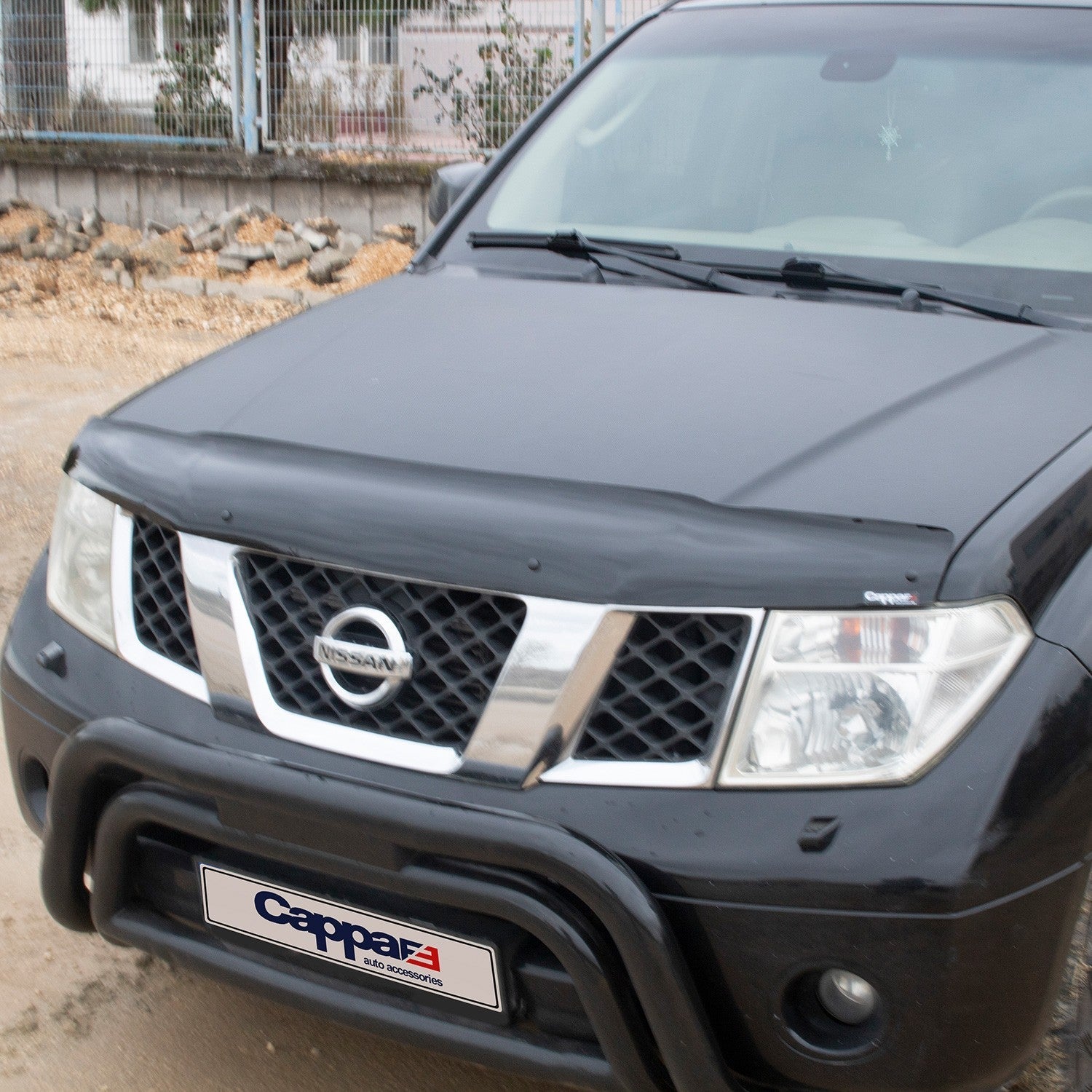 Nissan Navara 2006 - 2015 Bonnet Deflector 4mm