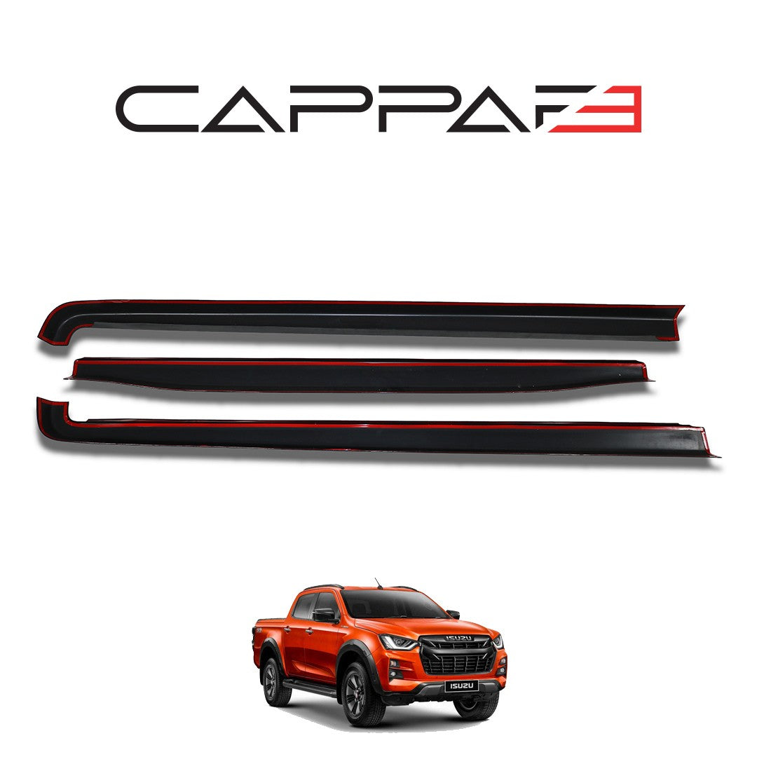 Isuzu D-Max 2020 Onwards Bed Rail Protector 3pcs