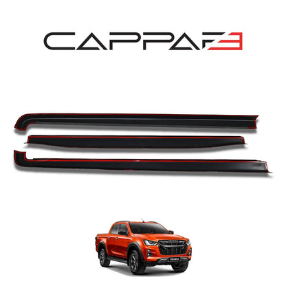 Isuzu D-Max 2020 Onwards Bed Rail Protector 3pcs