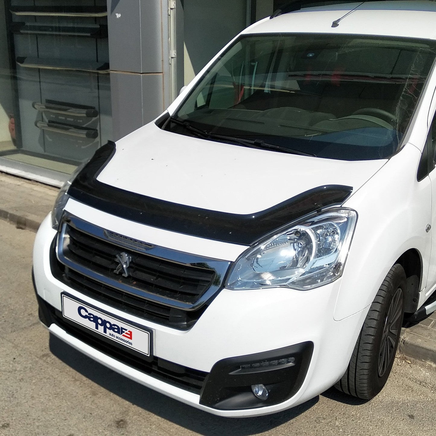 Peugeot Partner Tepee 2015 - 2018 Bonnet Deflector 4mm