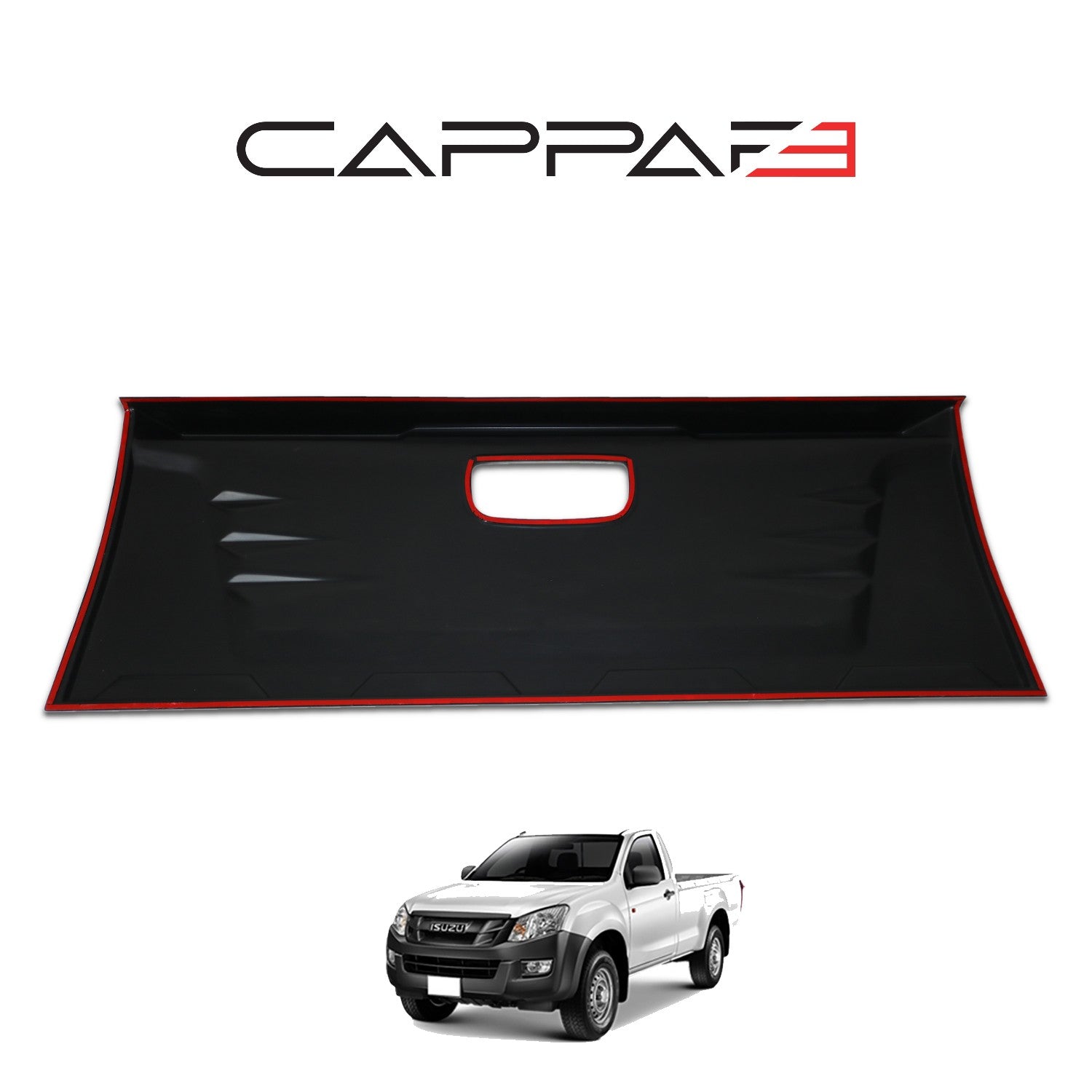 Isuzu D-Max 2012 - 2017 Boot Lid Fender Flares
