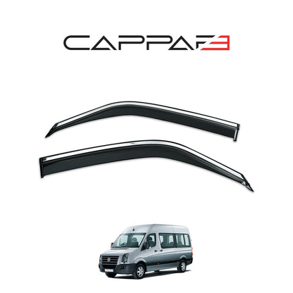 Mercedes Sprinter 2006 - 2012 Window Wind Deflectors 2pcs Chrome