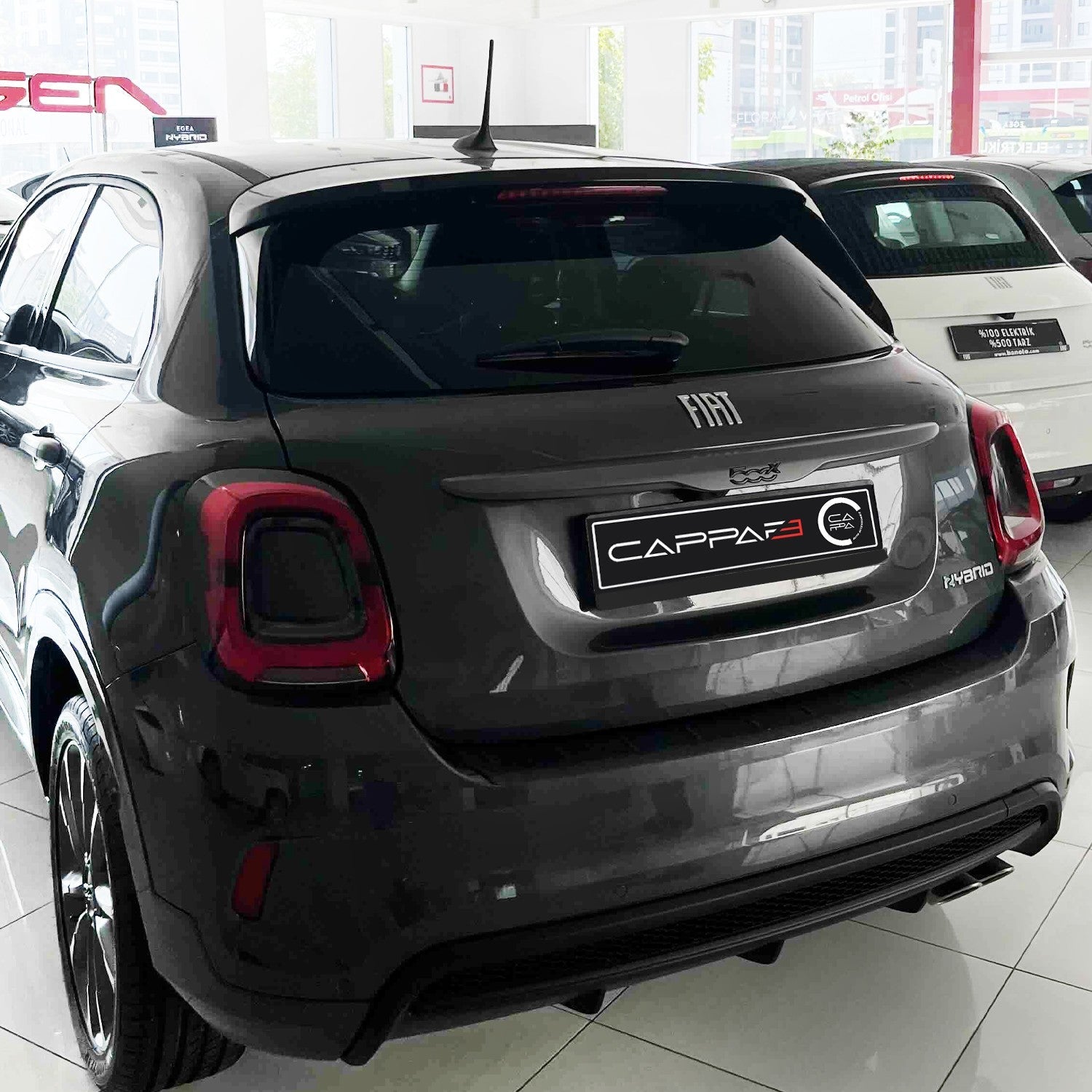 Fiat 500X Sport 2020 Onwards Rear Bumper Sill Protector Matt