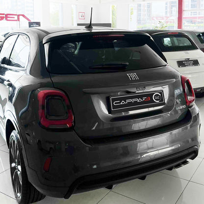 Fiat 500X Sport 2020 Onwards Rear Bumper Sill Protector Matt