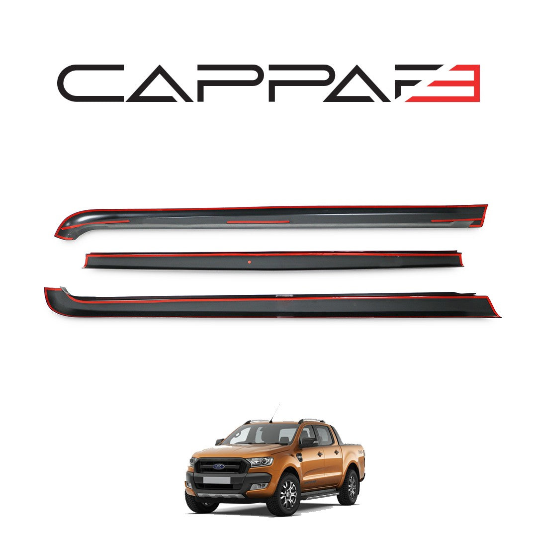 Ford Ranger 2015 - 2019 Bed Rail Protector 3pcs