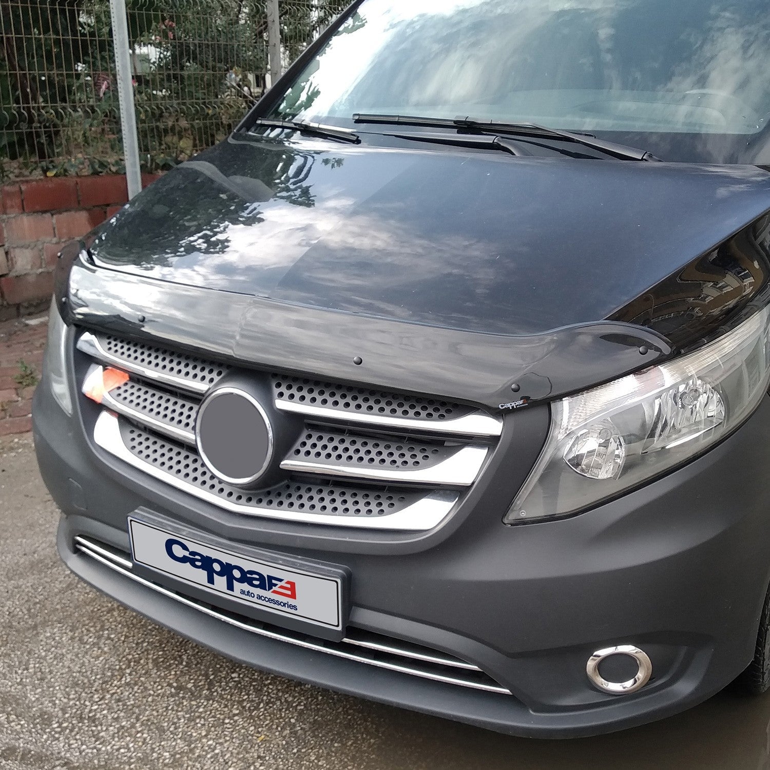Mercedes Vito 2015 - 2020 Bonnet Deflector 3mm