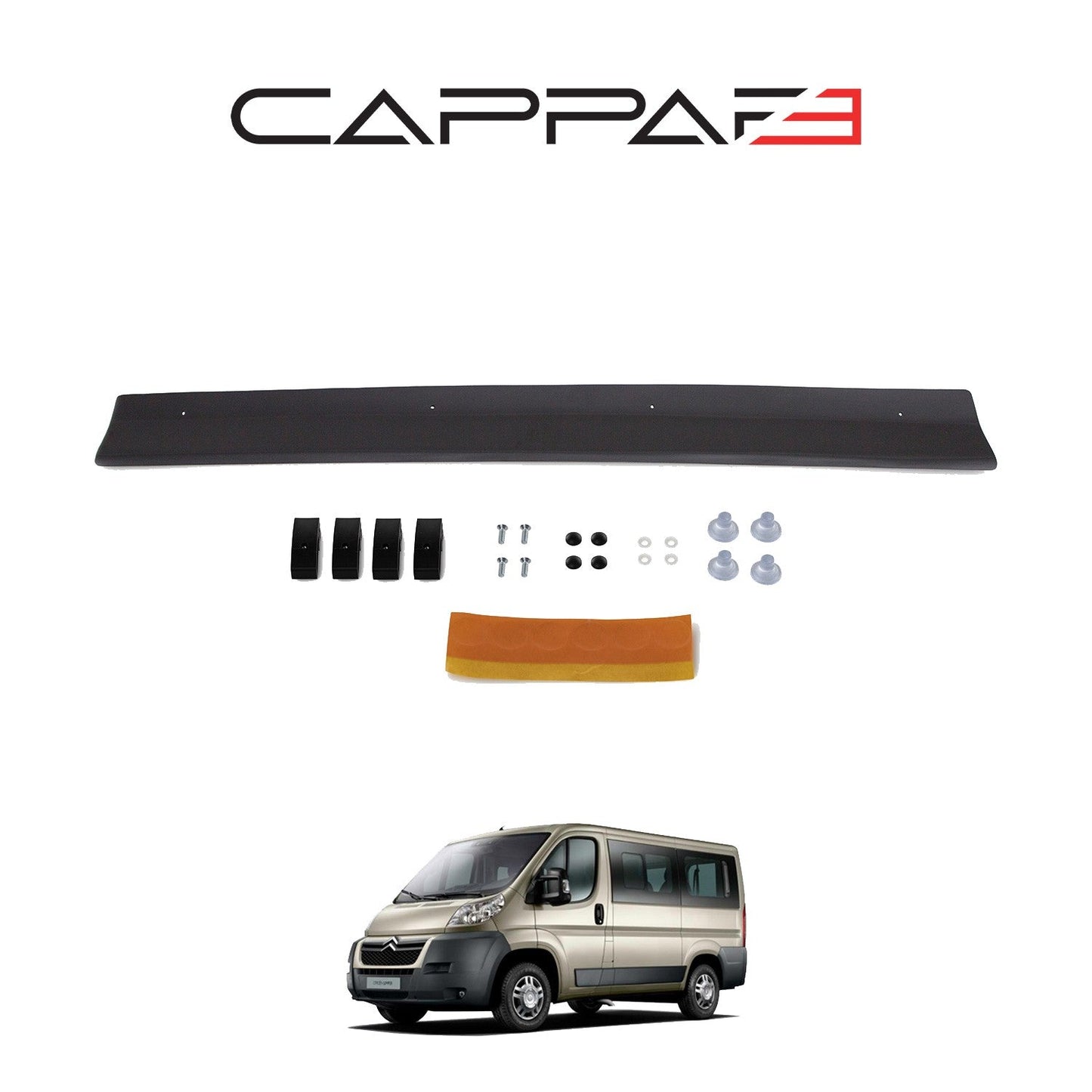 Citroen Jumper 2006 - 2014 Bonnet Deflector 3mm