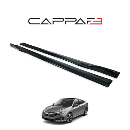 Honda Civic 2016 Onwards Side Skirt 2pcs