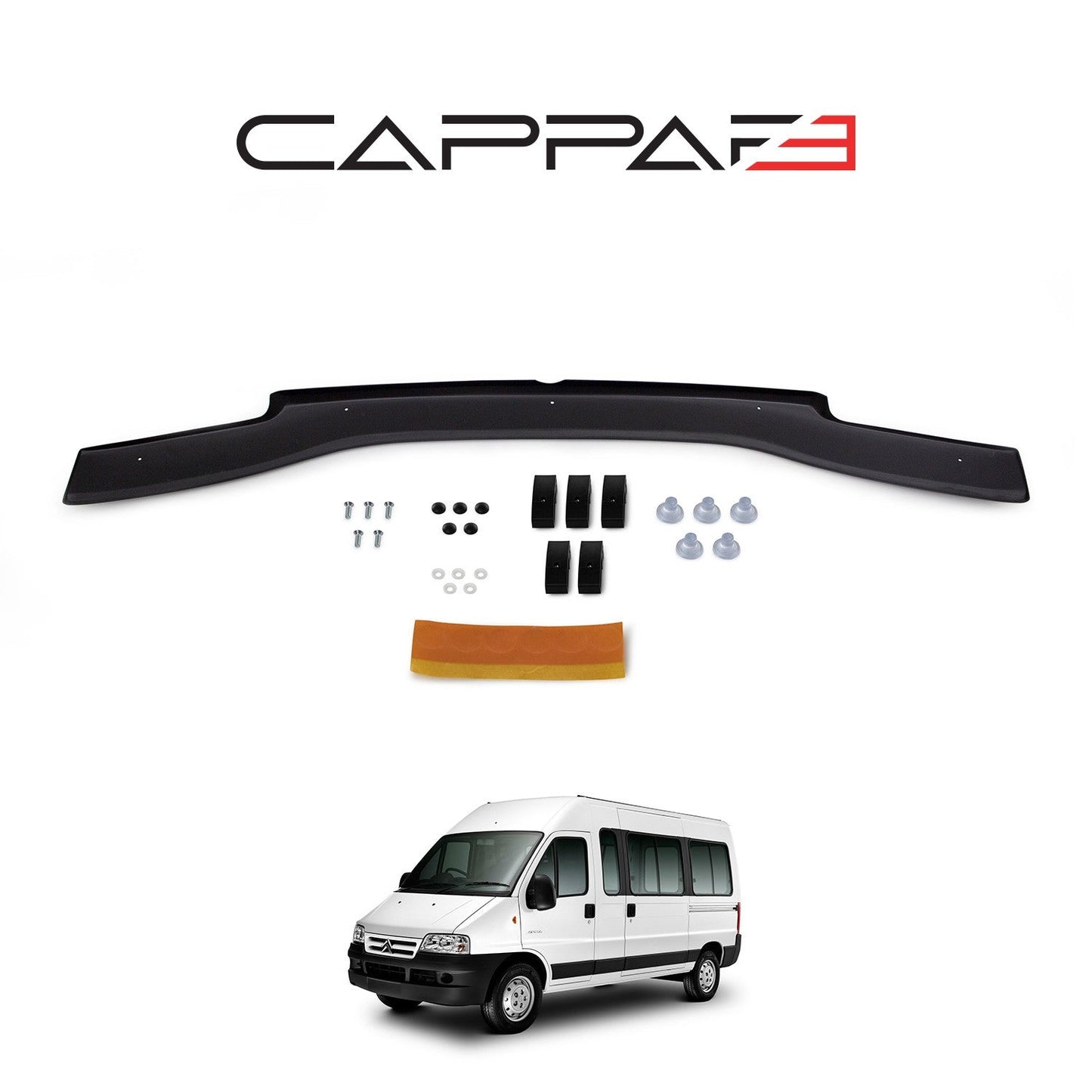 Citroen Relay 1994 - 2006 Bonnet Deflector 4mm