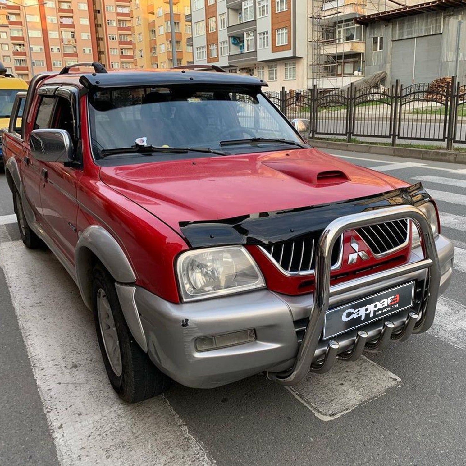 Mitsubishi L200 1996 - 2006 Bonnet Deflector 3mm